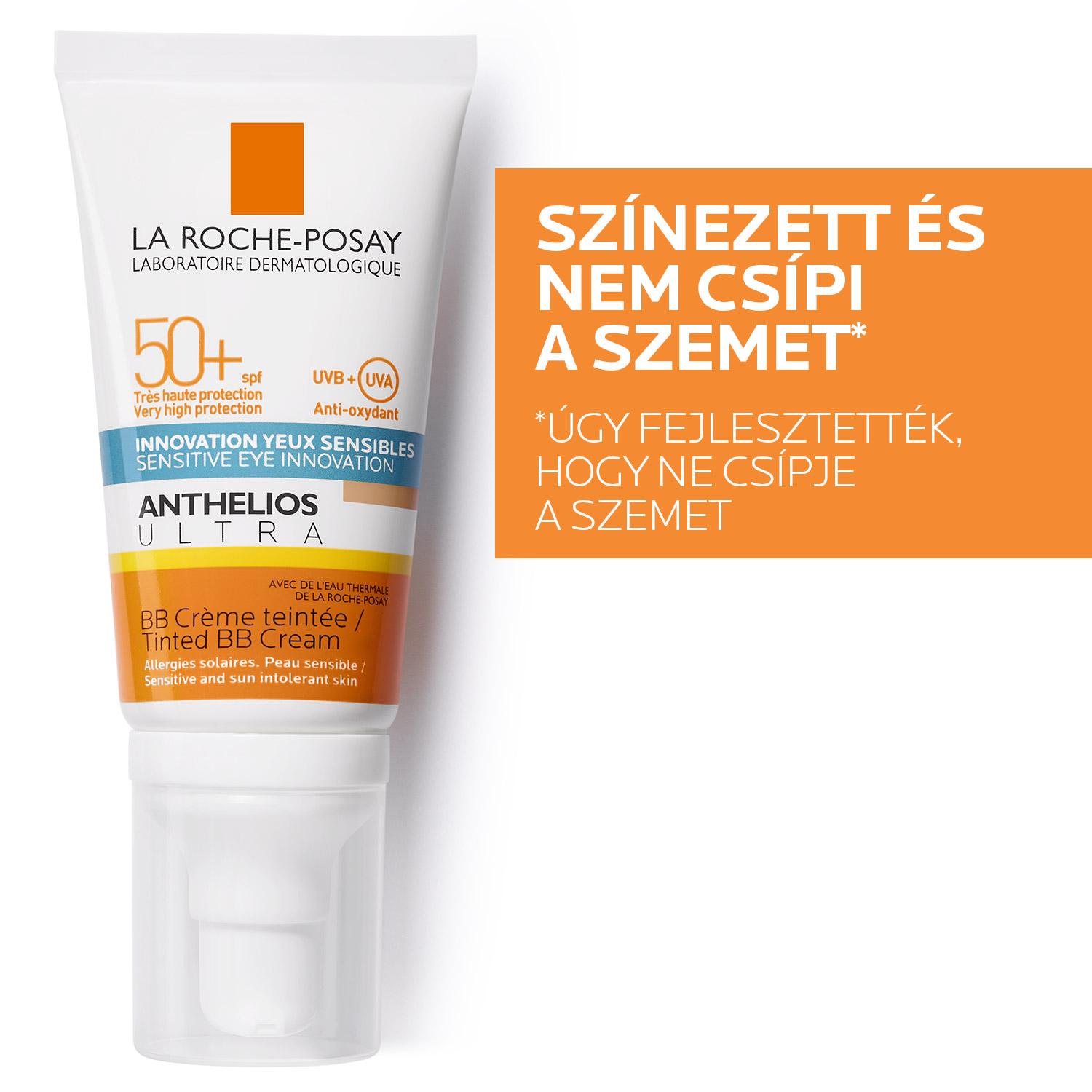 La Roche-Posay Anthelios XL komfortérzetet adó színezett BB krém SPF50+ 50ml