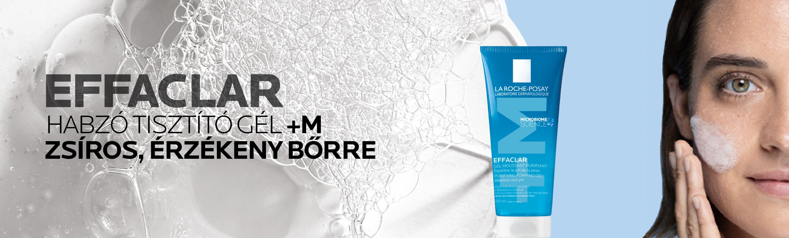 La Roche-Posay Effaclar habzó arctisztító gél 200 ml