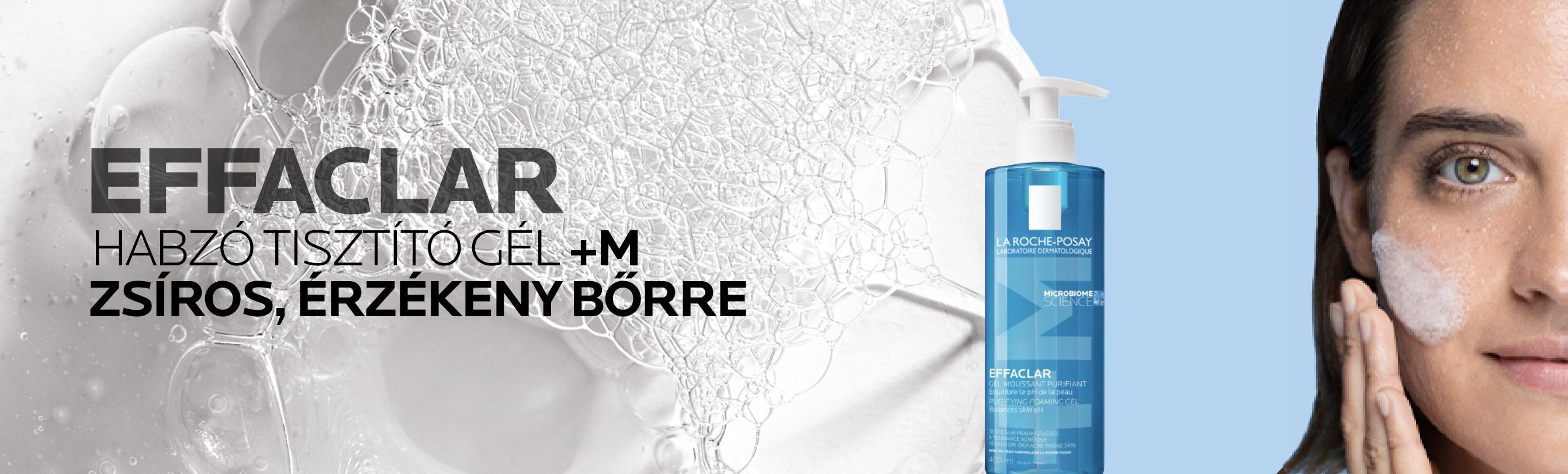 La Roche-Posay Effaclar habzó arctisztító gél 400 ml