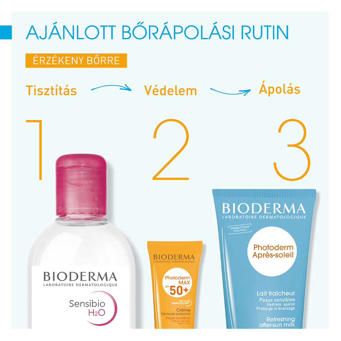 Bioderma Photoderm MAX Aquafluide SPF50+/UVA24 színtelen 40ml