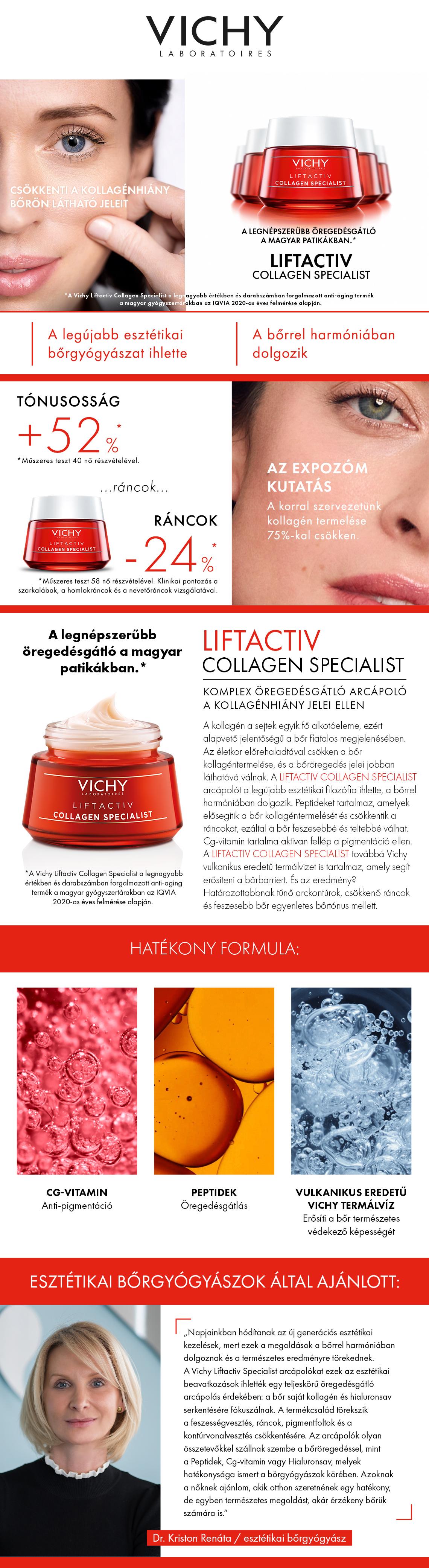 Vichy Liftactiv Collagen Specialist 50ml