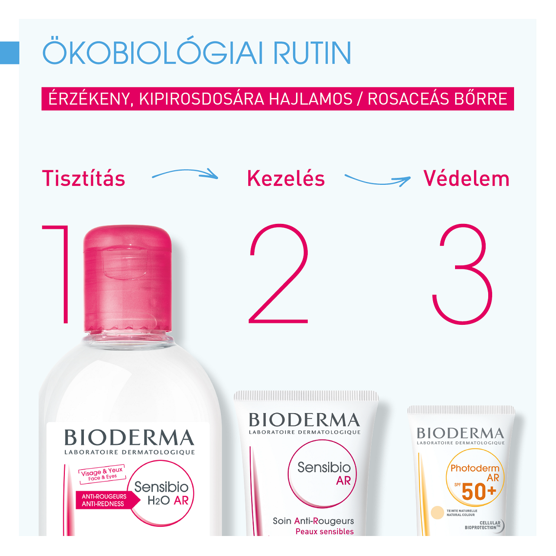 Bioderma Photoderm AR SPF50+/UVA33 színezett krém 30ml