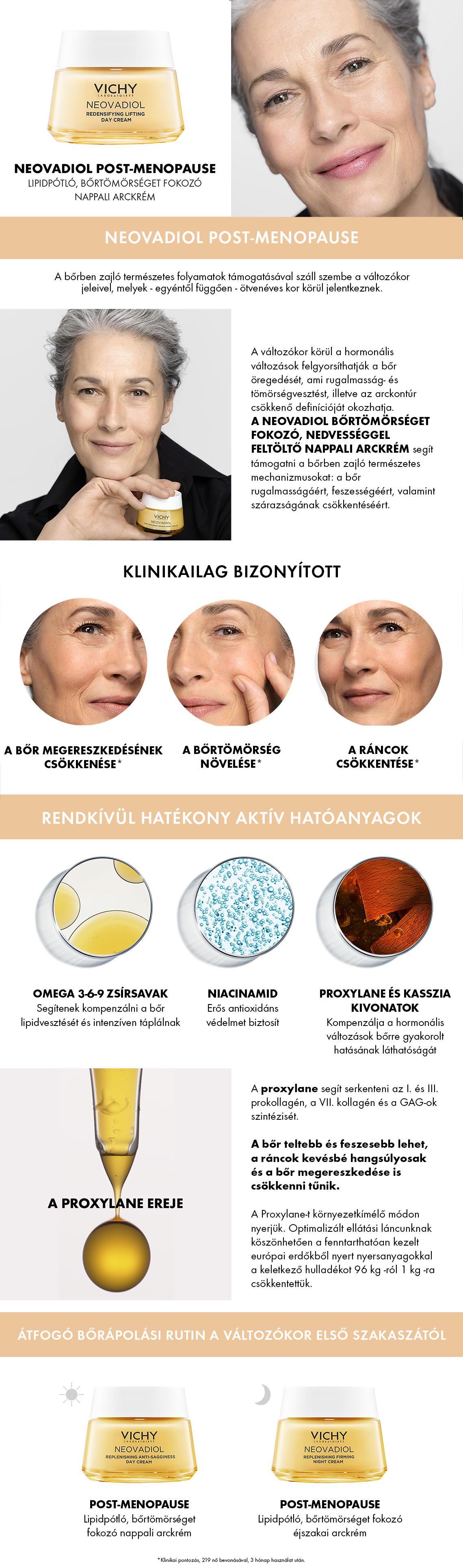 Vichy Neovadiol vltozkor utni nappali krém 50ml