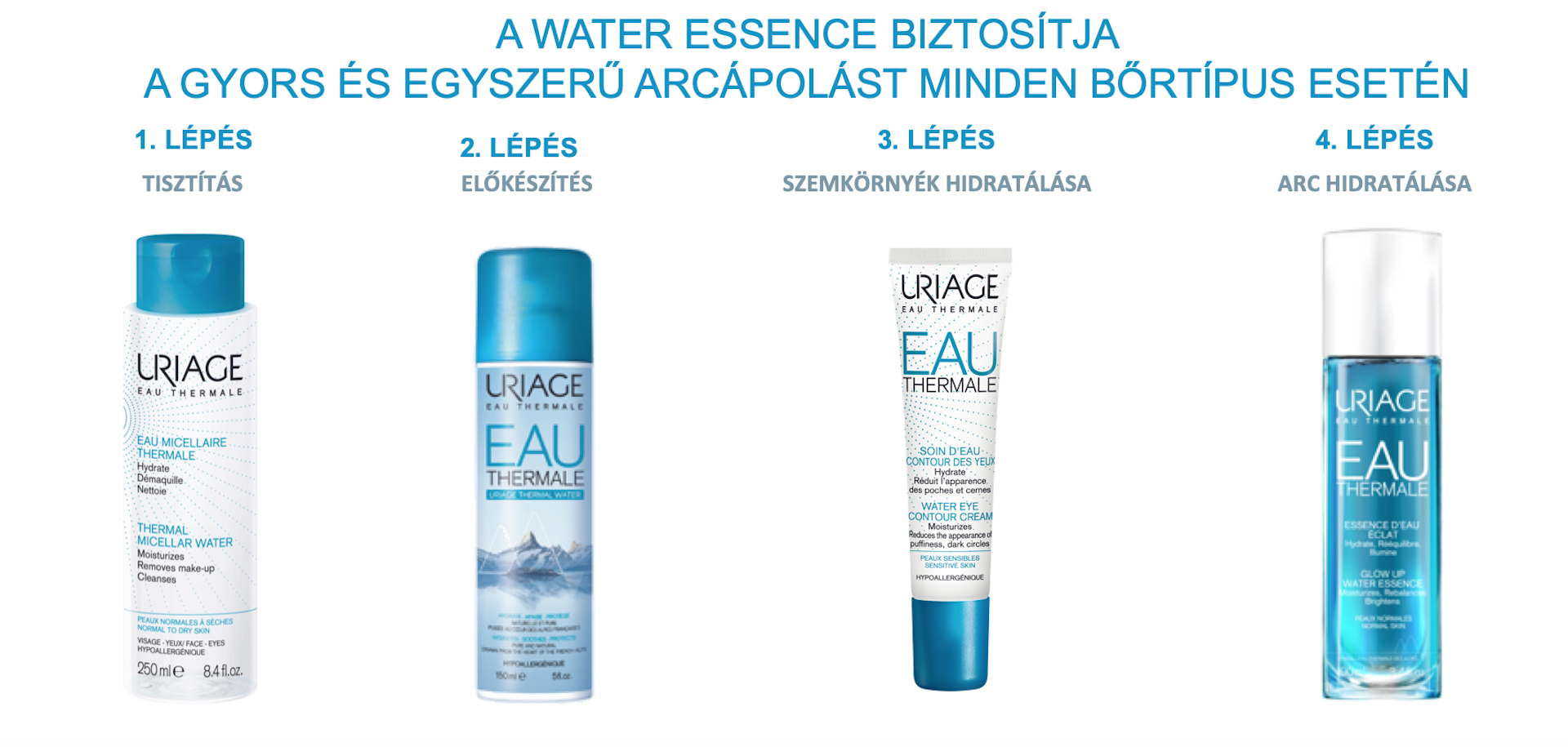 Uriage TERMÁL Hidratáló WATER ESSENCE 100 ml 