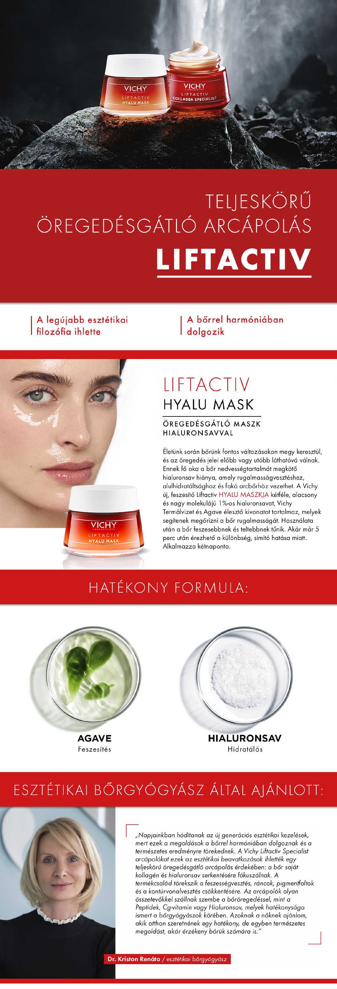 Vichy Liftactiv hyali mask