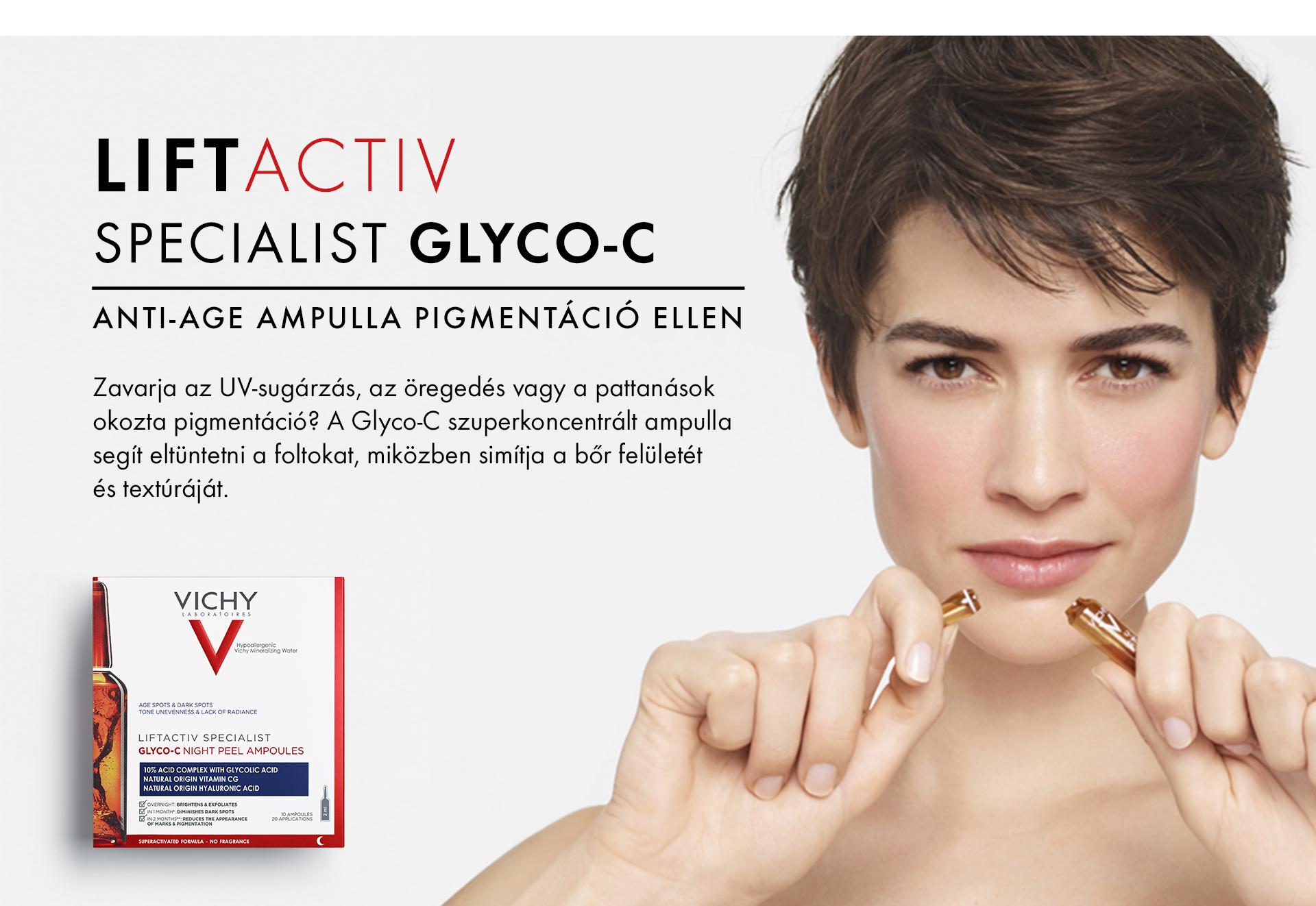 Vichy Liftactiv SPECIALIST Glyco-C Éjszakai Peeling ampulla