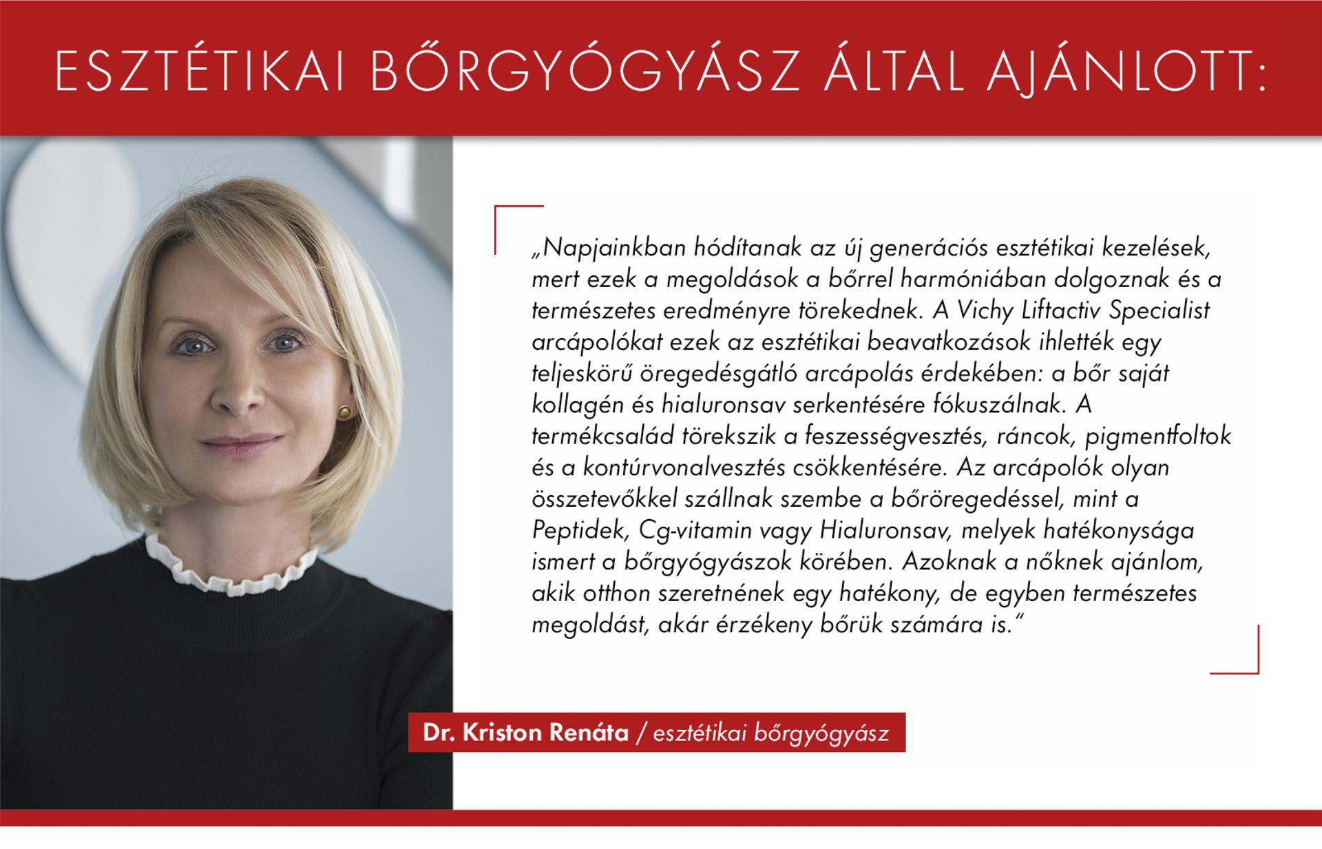 Vichy Lifactiv Hyalu mask öregedésgátló maszk