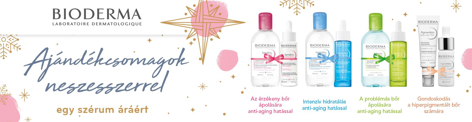 Bioderma karácsinyi csomagok